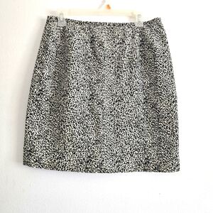 Vintage D.Terrell Ltd Women's Animal Print Midi Skirt 12